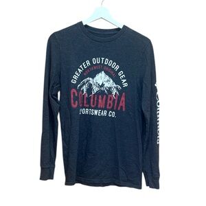 Columbia Sportswear Co. Size Small Dark Grey Long-Sleeve Shirt